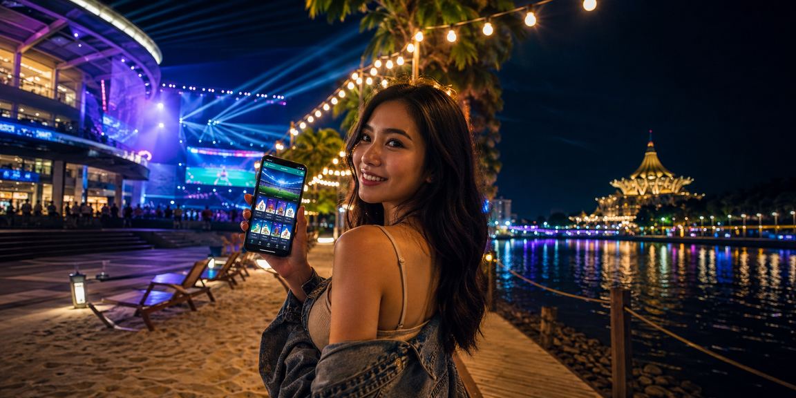 Aplikasi mudah alih 1million untuk pengguna kasino di Kuching Malaysia