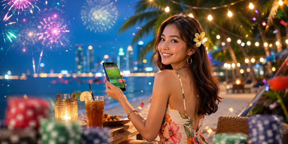 Pemain Malaysia menikmati permainan kasino jackpot melalui telefon bimbit 1million